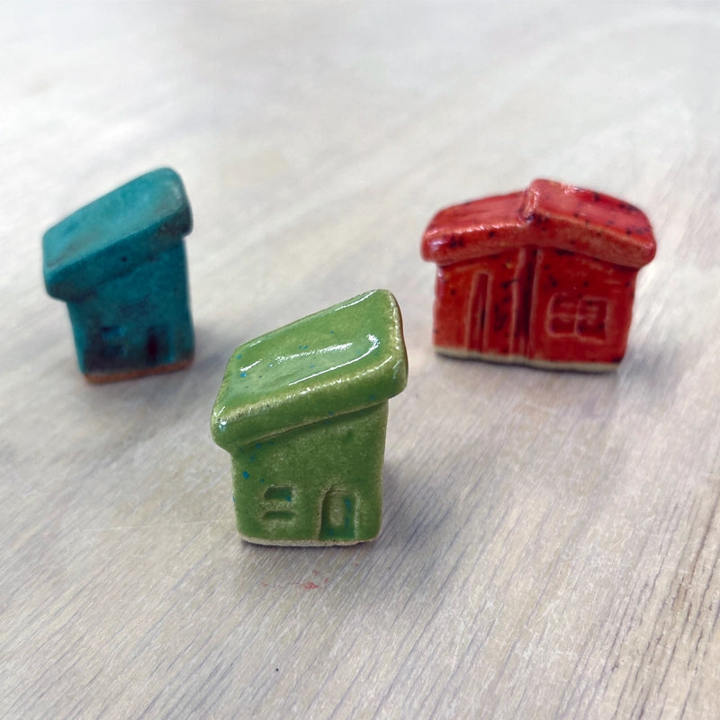 The MH-1 Ceramic Tiny Home - Speckled Sour Apple
