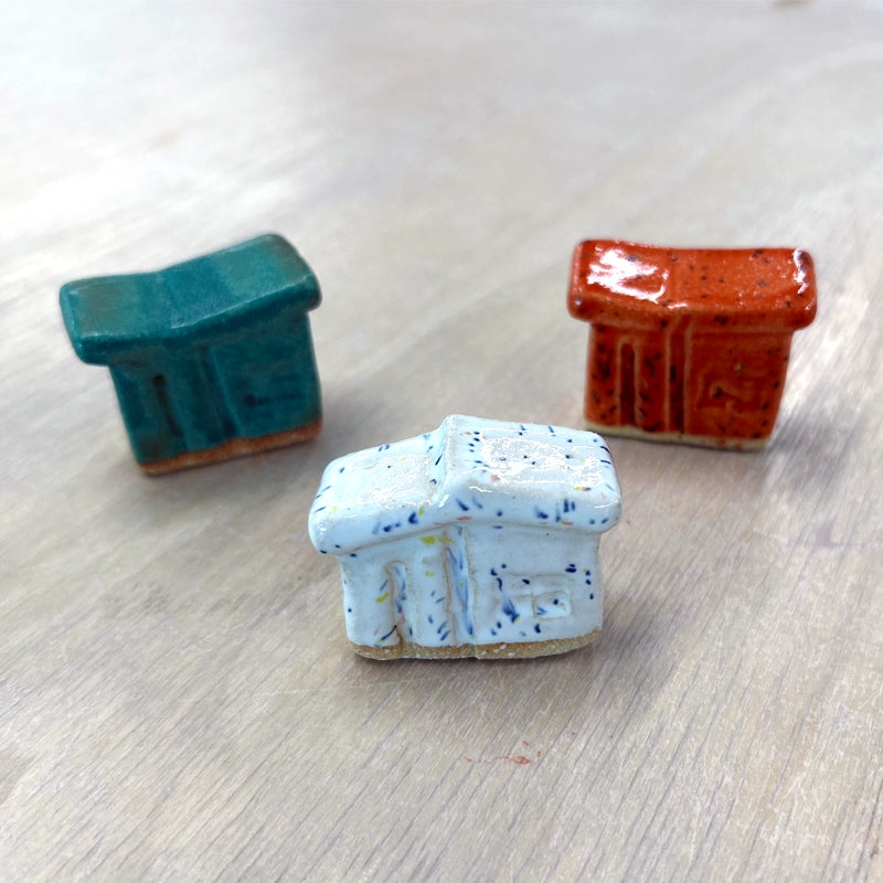 The Dogtrot Ceramic Tiny Home - Speckled Cotton Tail