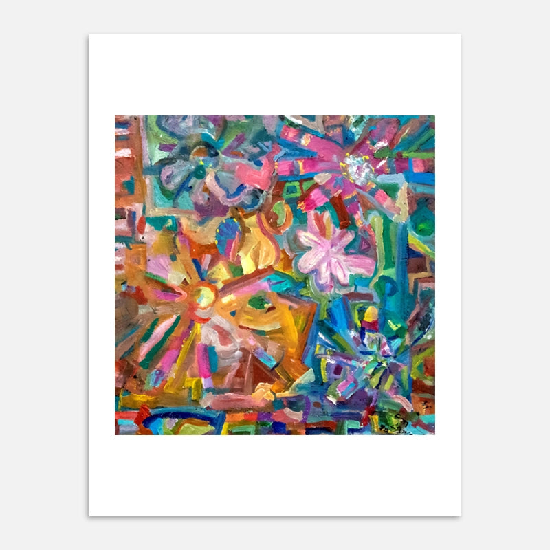 Eon Zaway's Following Pour Flowers Print