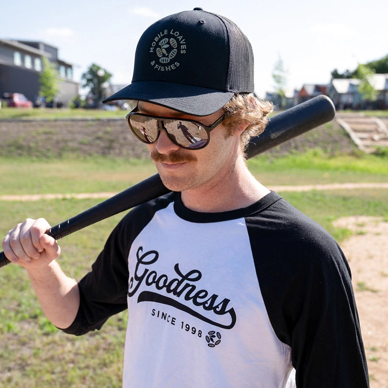 Goodness 3/4 Sleeve Baseball Tee
