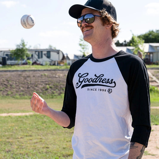 Goodness 3/4 Sleeve Baseball Tee