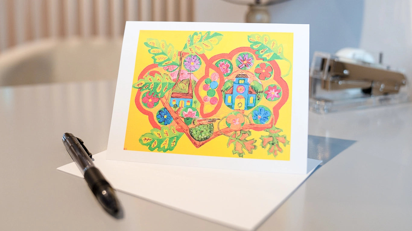 Kate's Hummingbird Hiding Notecards