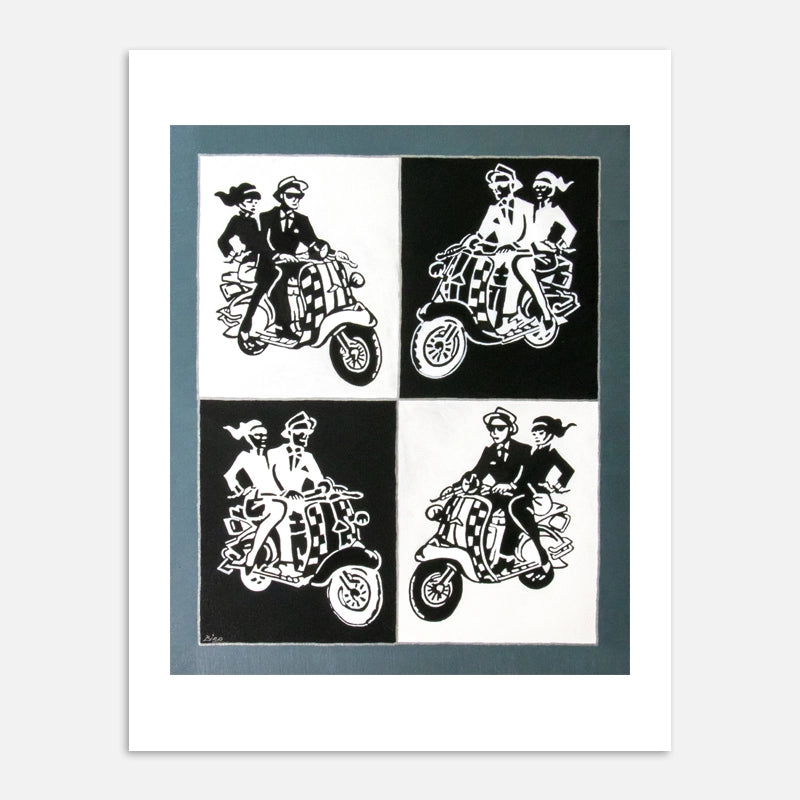 Helen's Italian Job Print