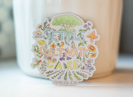 Genesis 2:15 Sticker