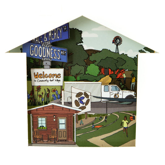 The Community First! Pop-Up Card