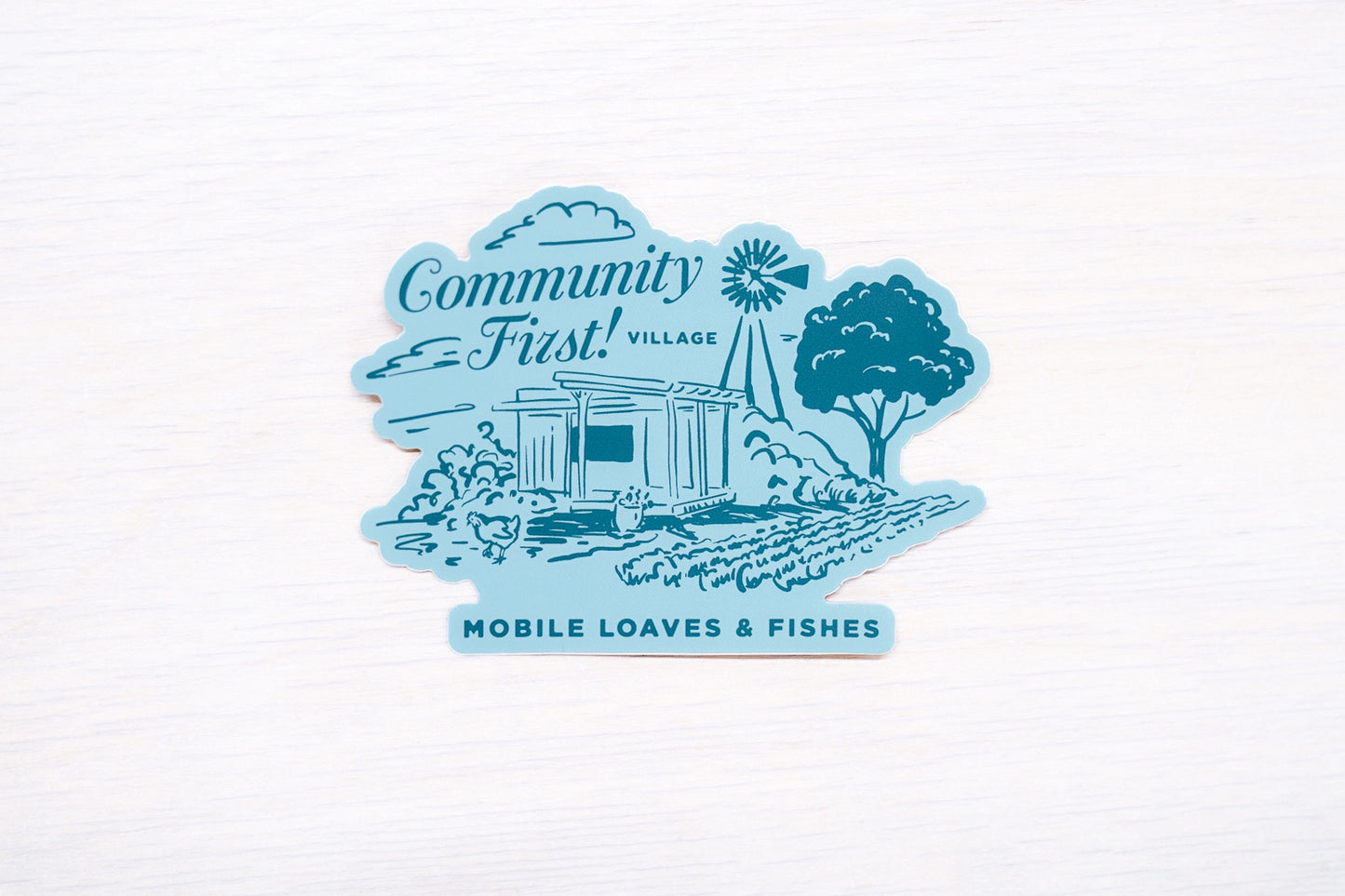 Genesis Gardens Sticker