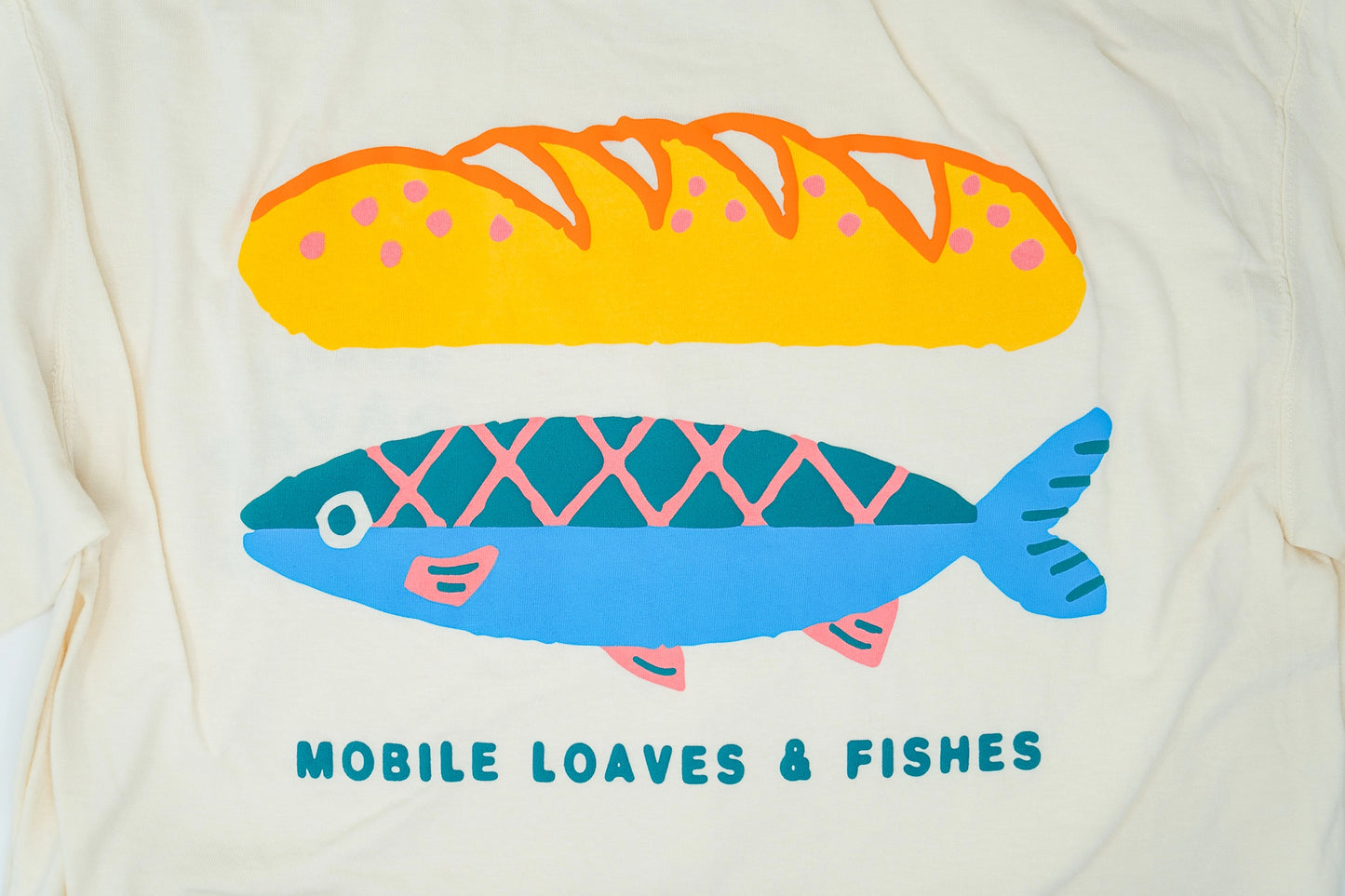 MLF Loaf and Fish Puff Ink Tee