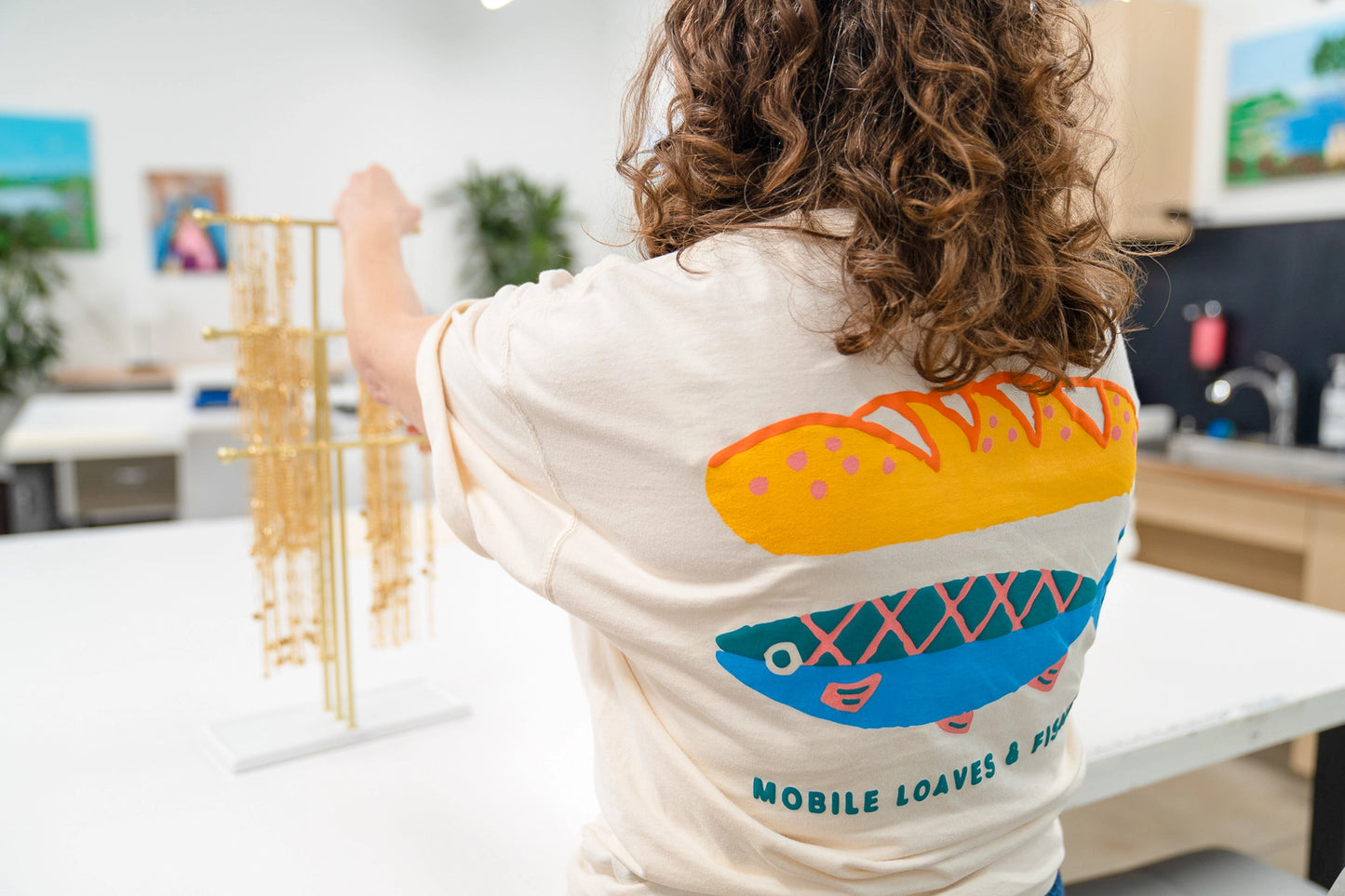 MLF Loaf and Fish Puff Ink Tee