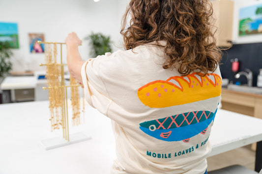 MLF Loaf and Fish Puff Ink Tee