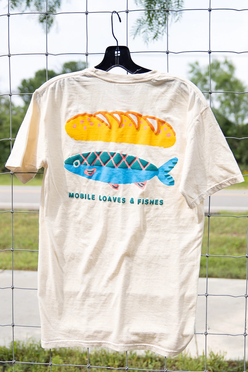 MLF Loaf and Fish Puff Ink Tee
