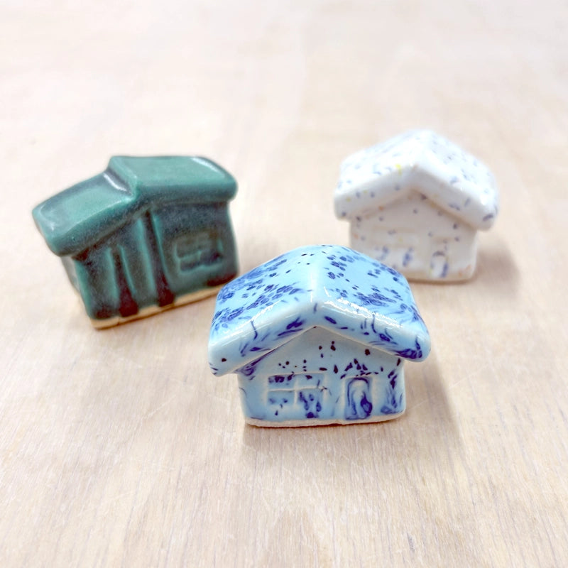 The Classic Ceramic Tiny Home - Speckled My Blue Heaven