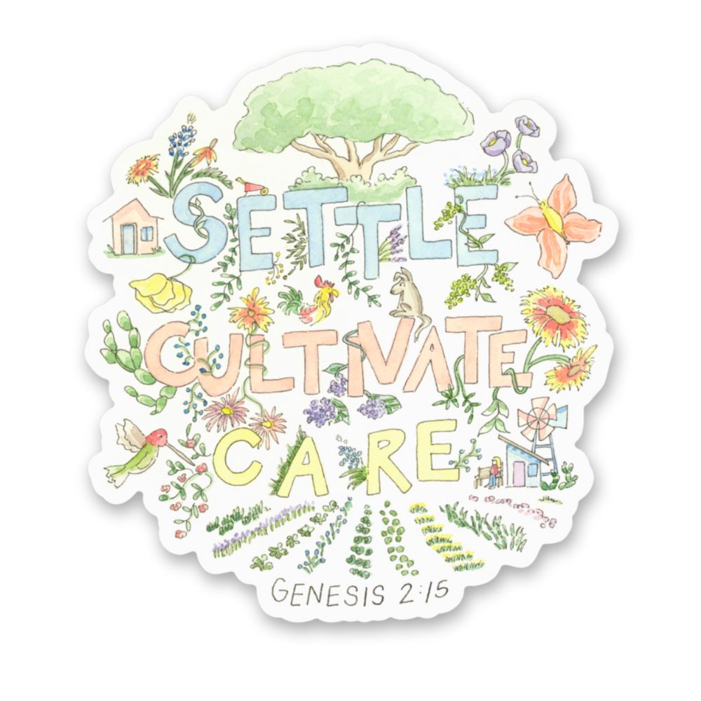 Genesis 2:15 Sticker