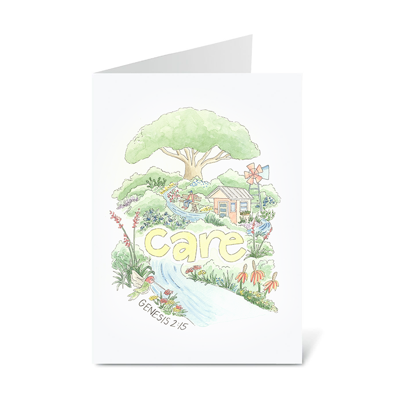 Genesis 2:15 Notecards (Variety Pack of 8)