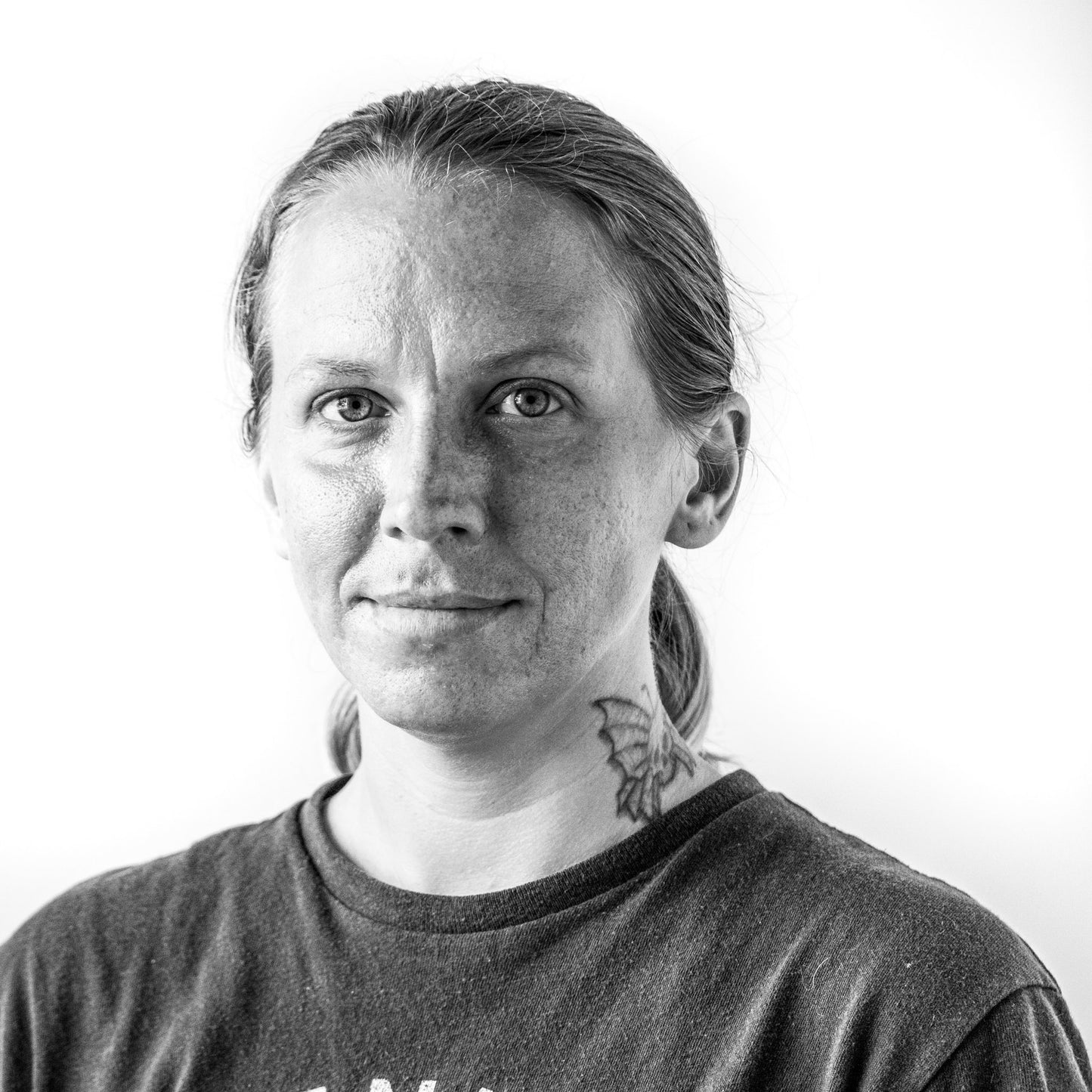 Haley's Ink Flowers Two Notecards