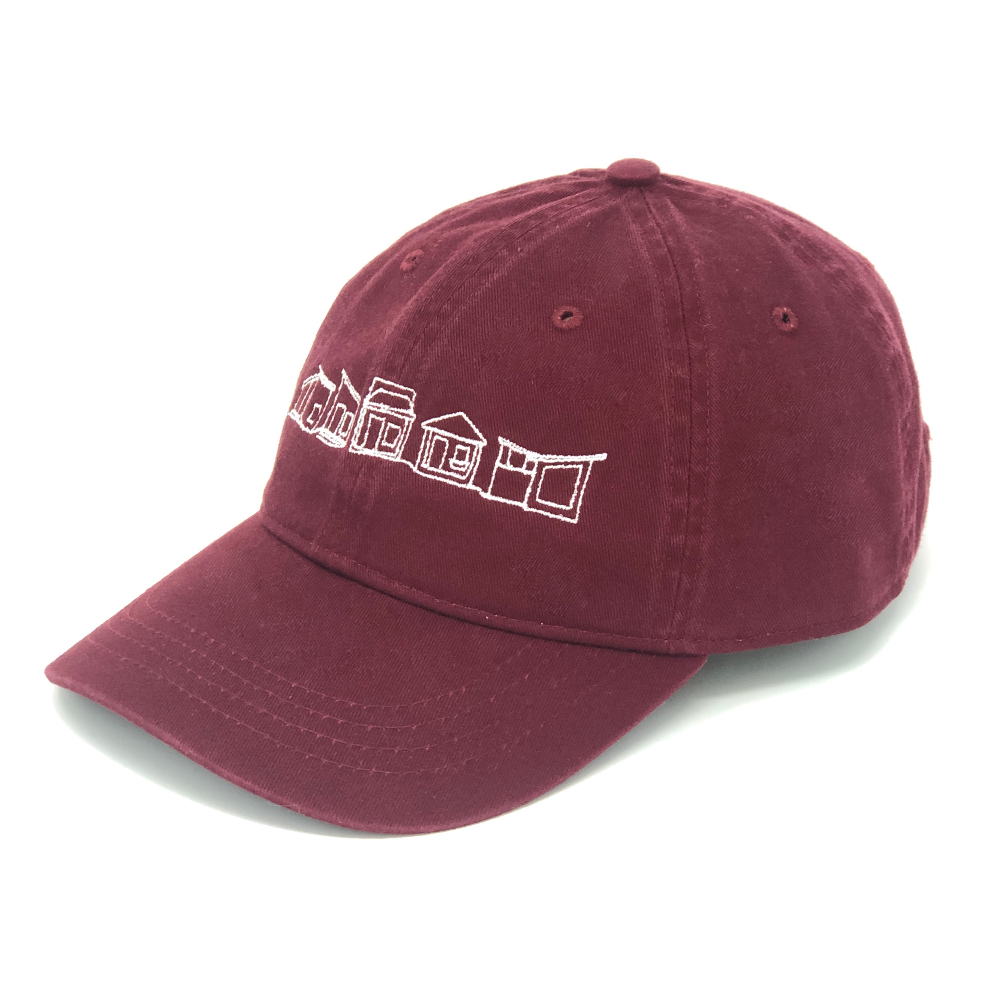 community first village tiny home dad cap maroon
