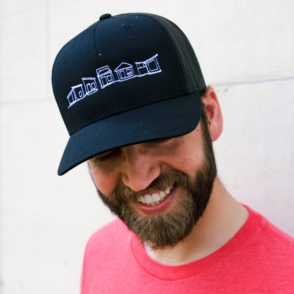 community first village tiny home trucker hat
