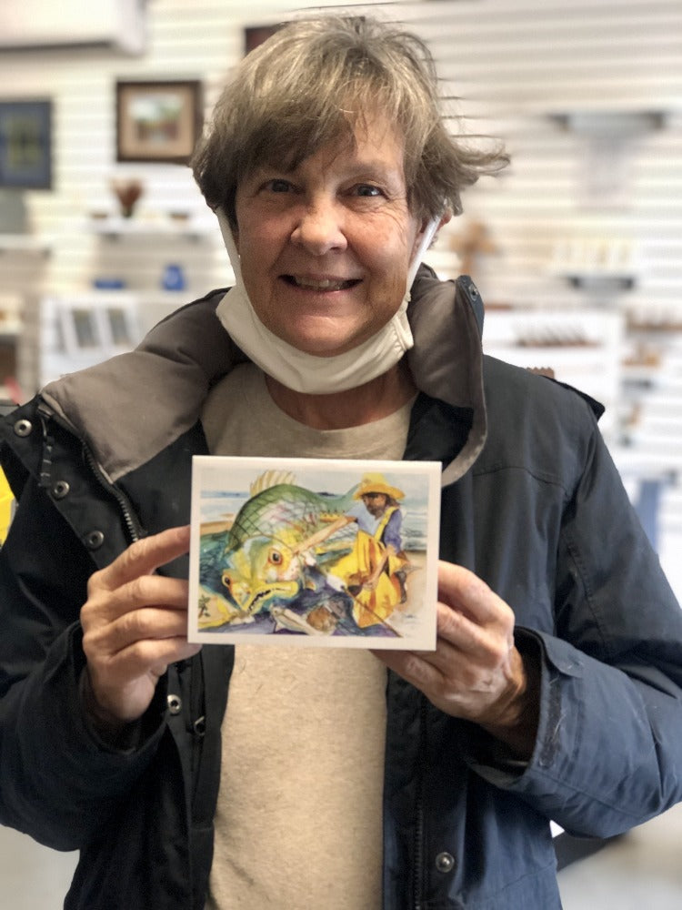 community first village artist notecards