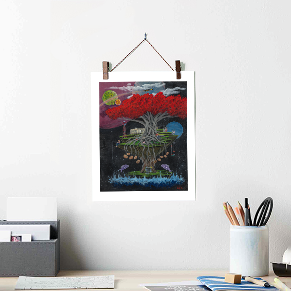 Jason's Cosmic Goodness Print