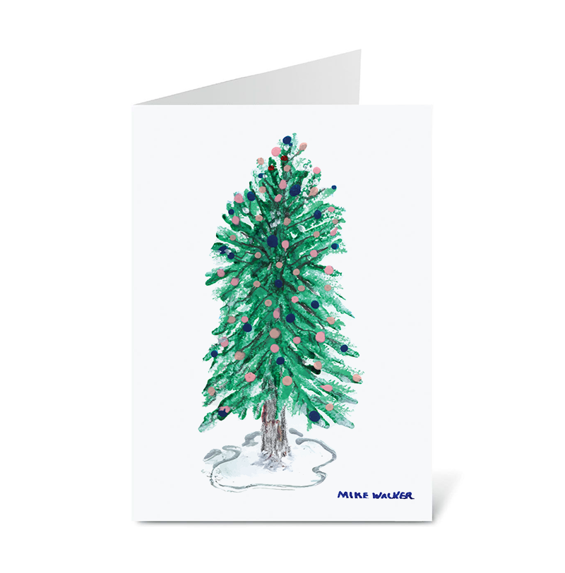 Mike's Christmas Tree Notecards