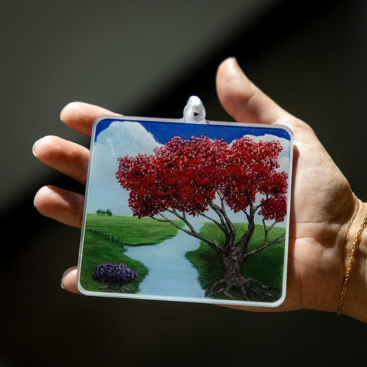 Jason's Red Tree Ornament