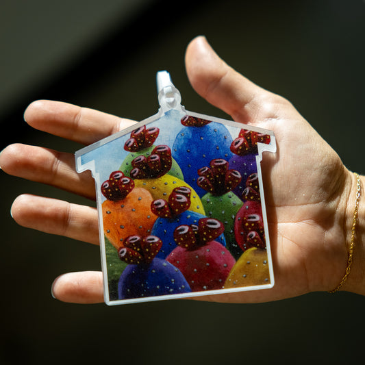Jason's Colorful Cacti Ornament