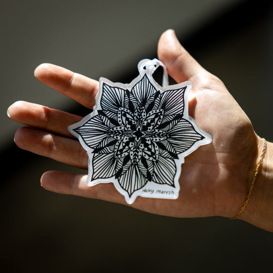 Haley's Poinsettia Ornament