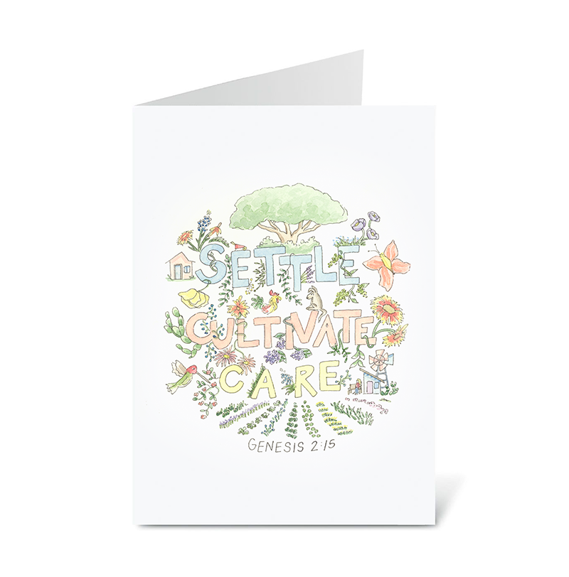 Genesis 2:15 Notecards (Variety Pack of 8)