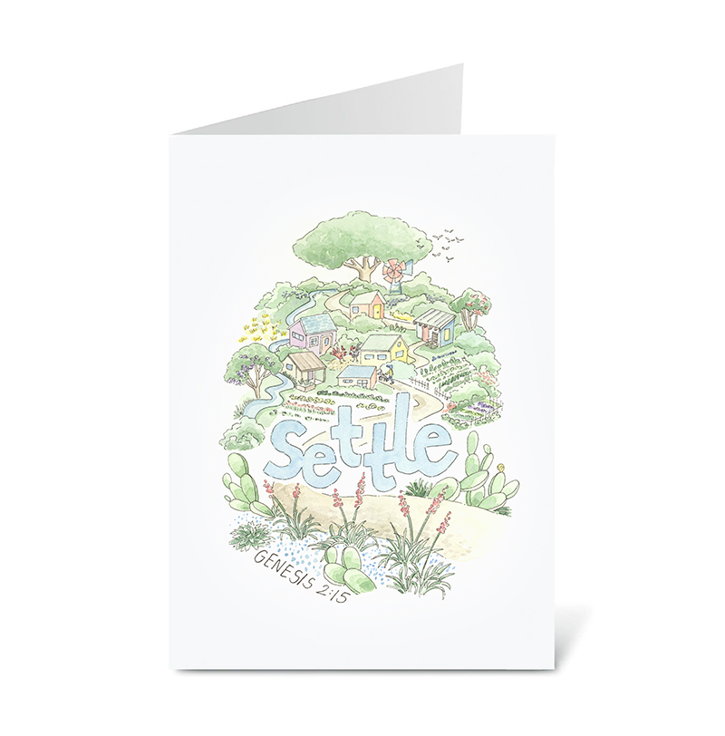 Genesis 2:15 Notecards (Variety Pack of 8)