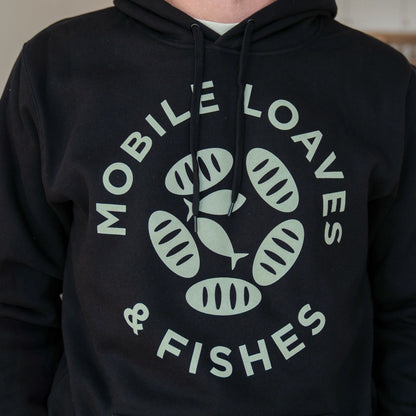 Black MLF Logo Hoodie