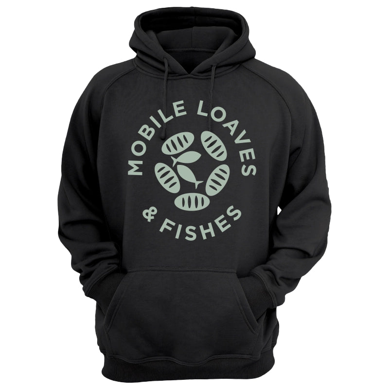 Black MLF Logo Hoodie