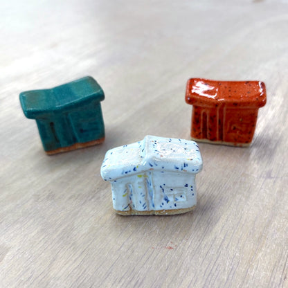 The Dogtrot Ceramic Tiny Home - Speckled Cotton Tail