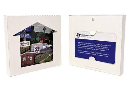 The Community First! Pop-Up Card