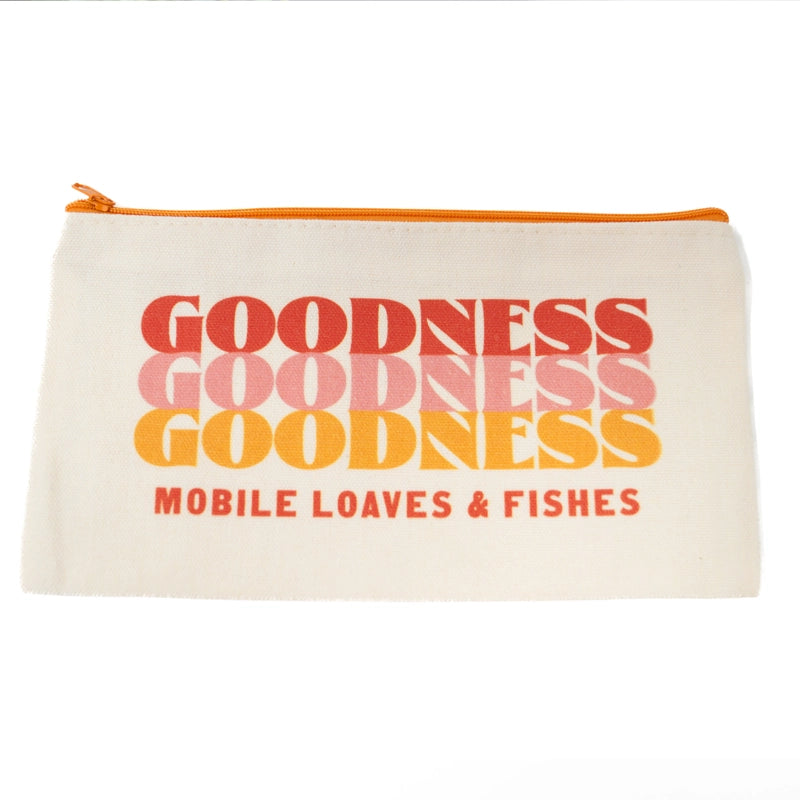 Goodness Canvas Pencil Bag