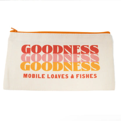 Goodness Canvas Pencil Bag