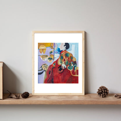 Eon Zaway's Requiem For A Geisha Print