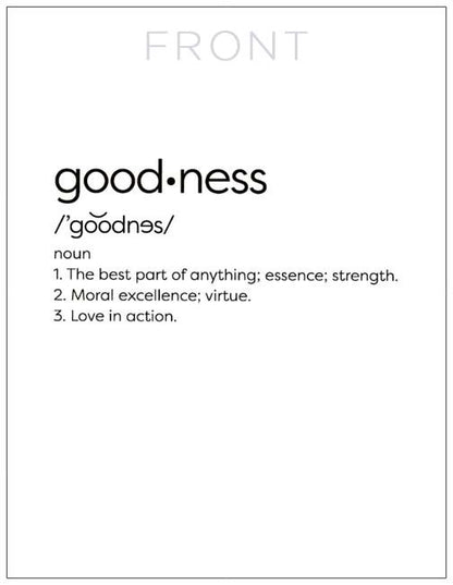 The Goodness Defined Notecard Set