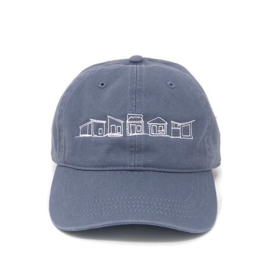 community first village tiny home dad cap blue