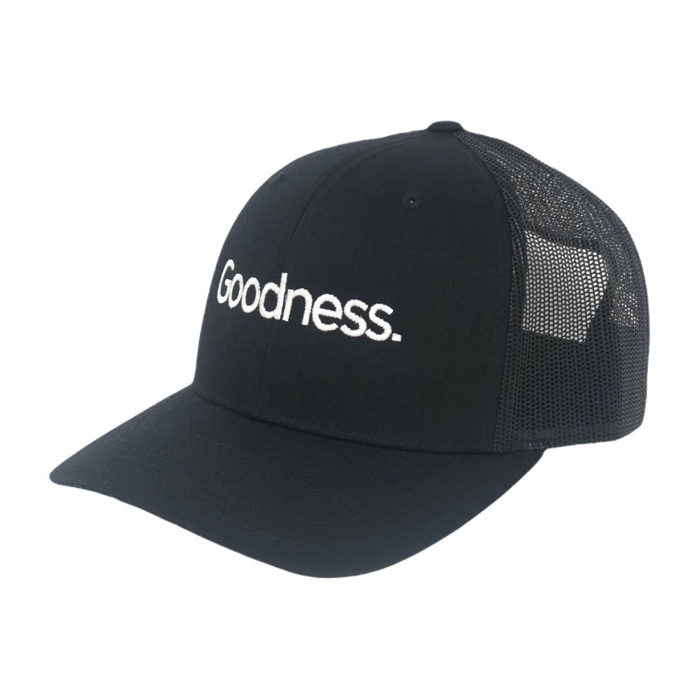 mobile loaves and fishes goodness trucker hat black