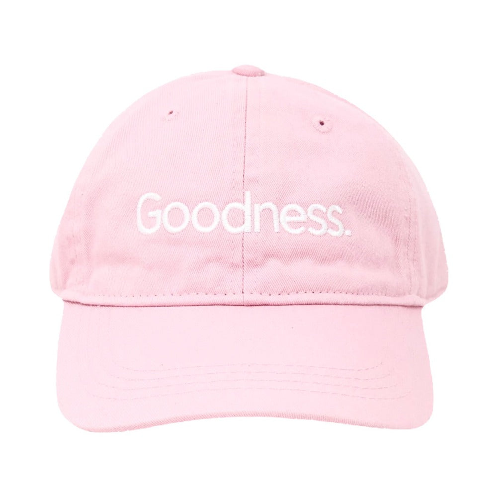 mobile loaves and fishes goodness dad cap pink