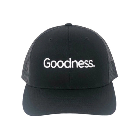 mobile loaves and fishes goodness trucker hat black