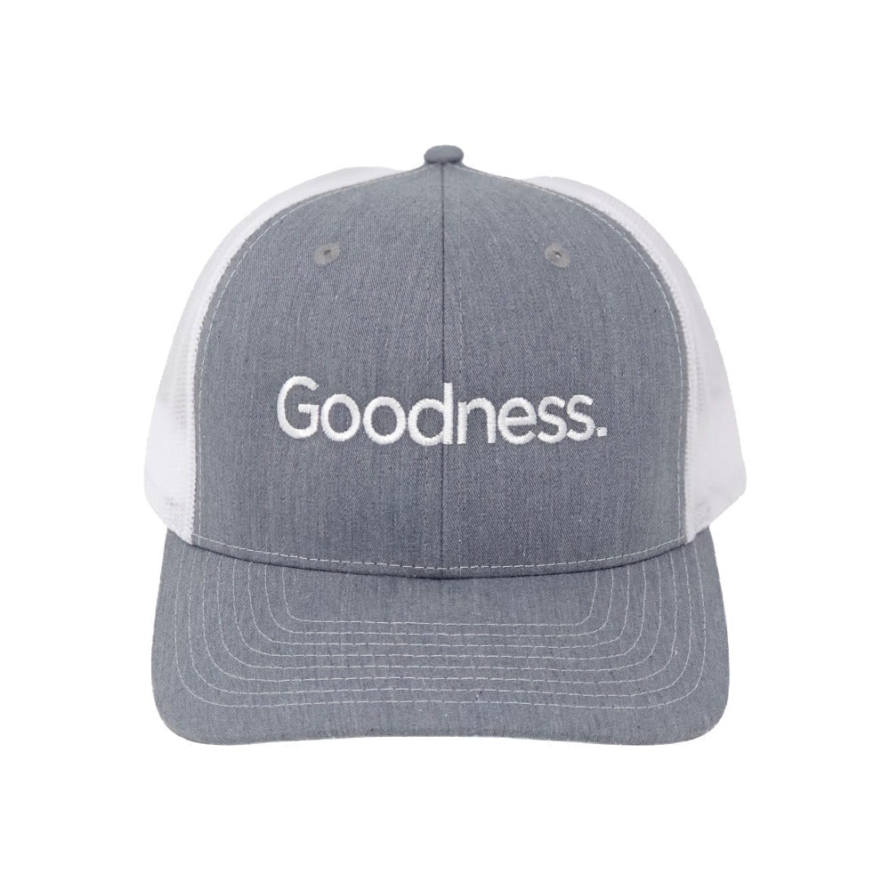 mobile loaves and fishes goodness trucker hat gray
