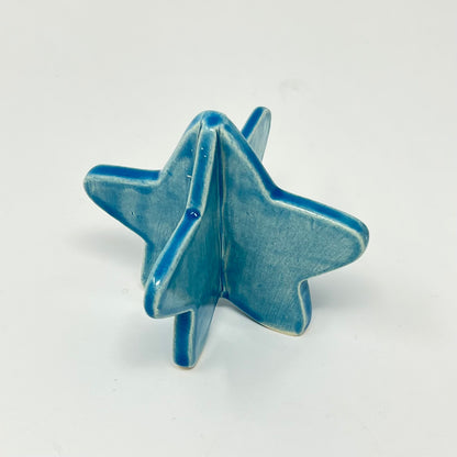Blue Ceramic Star