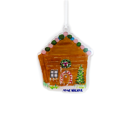 Mike's Gingerbread Tiny House Ornament