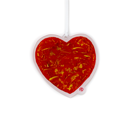 Ute's Red Heart Ornament