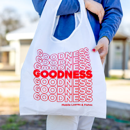 The Thank Goodness Baggu Bag